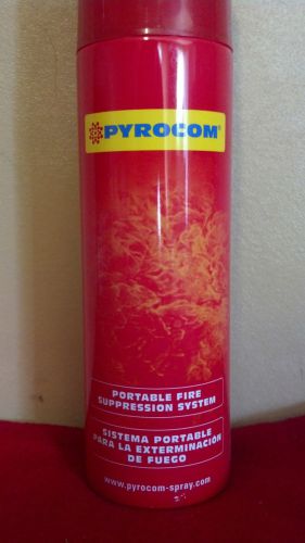 3 Aerosol Cans Pyrocom Portable Foam Fire Extinguisher