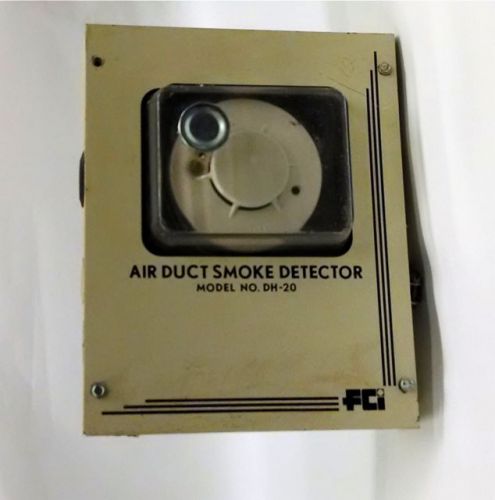 FCI DH-20 duct smoke detector, used