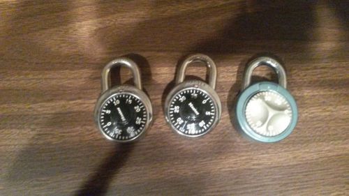 3 combination locks