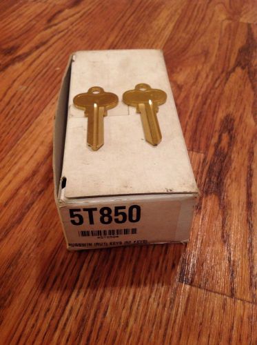 Lot of 30 Corbin Russwin 5T850 Uncut Key Blanks Marked RU1