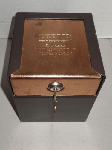 Perma-vault bolt down safe with keys, instructions &amp; mounting hardware for sale