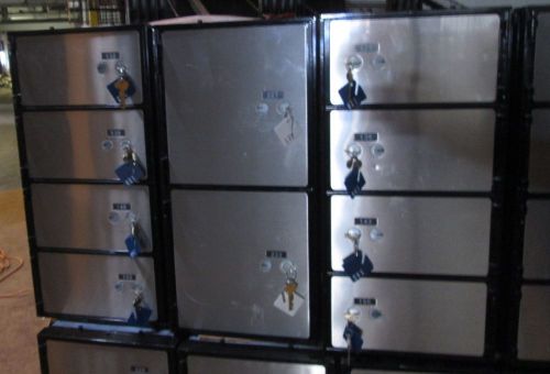 Lot set of 10 + + safe safety deposit boxes safes safe for sale