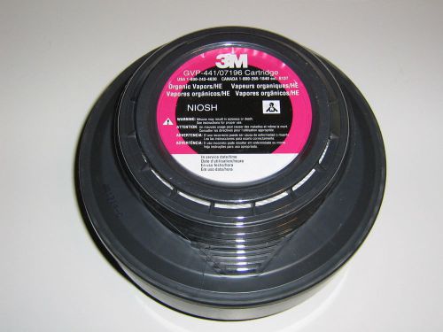 3m organic vapor he cartridge gvp-441/07196 - new for sale