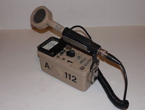 Ludlum Measurements Inc. Geiger Meter, Model 3 &amp; 44-9 Pancake Radiation Detector