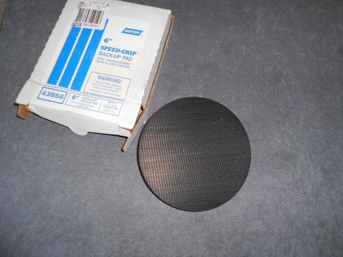 Norton #43856 6&#034; Speed-Grip Back-Up Pad