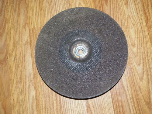 Norton norzon 9 x 1-1/4 x 5/8-11&#034; 6600 rpm grinding wheel, type 27, nnb for sale