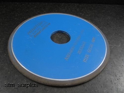 NORTON 6&#034; DIAMOND GRINDING WHEEL 1-1/4&#034; BORE ASD400-NIOOB-1/8