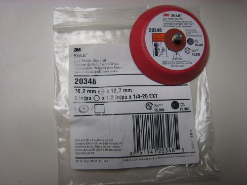 3M    STIKIT 3 Inch  Low Profile Disc Pad 20348, Pressure-Sensitive