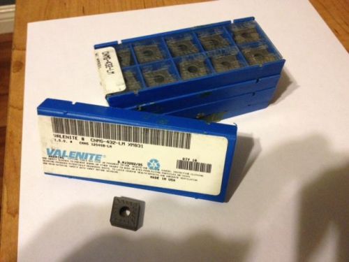 Cnmg 432 lm xm831 valenite *** 50 inserts --- factory pack *** new for sale
