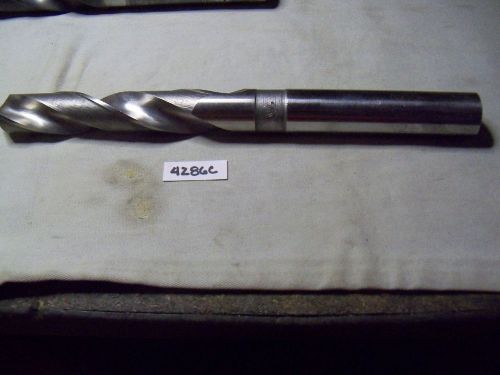 (#4286C) Resharpened Machinist USA Made 59/64 Inch Straight Shank Drill