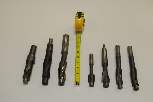 DRILL BIT LOT of 16 COUNTERBORE REAMER HIGH SPEED LATHE MILL SHANK Lot #4