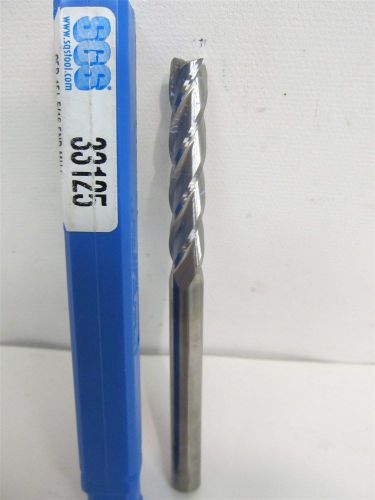 Sgs series 1el, 33125, 5/16&#034; x 5/16&#034; x 1 5/8&#034; x 4&#034; solid carbide end mill for sale