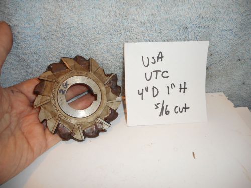 Machinists 12/25a  buy now usa  utica brand circular mill cutter for sale