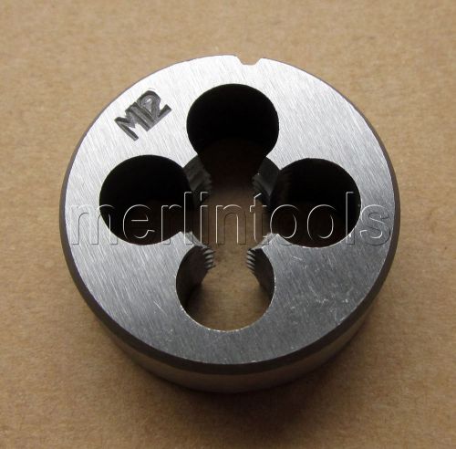12mm x 1.75 Metric Right hand Die M12 x 1.75mm Pitch