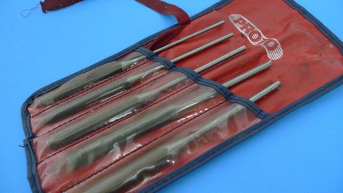 SET of 5 LONG HANDLE DRIVE PIN PUNCHES by PROTO &amp; SNAP-ON **FREE SHIPPING** *17