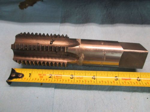 M42 x 4.5 d-9 hss metric tap reiff &amp; nestor usa 6 flute machine shop tooling for sale