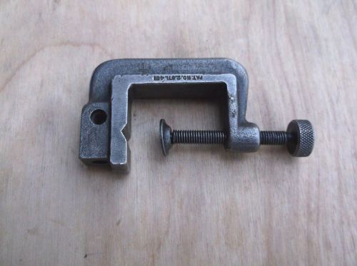 Vintage Starrett 4 way indicator clamp c boring mill holder