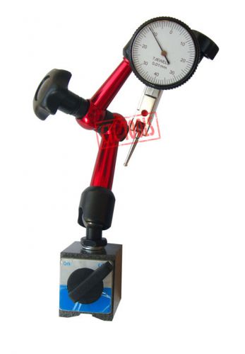 Brand new dial test indicator &amp; mini magnetic base measuring &amp; setup tool #h89 for sale