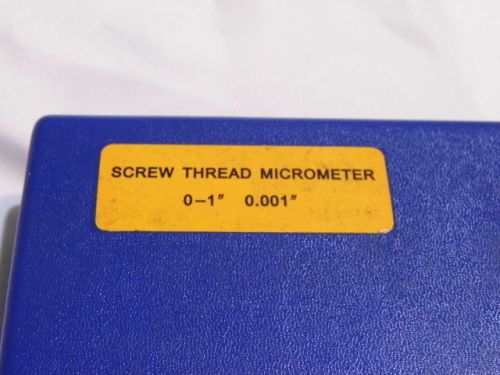 Screw thread micrometer 0 to 1&#034; for sale