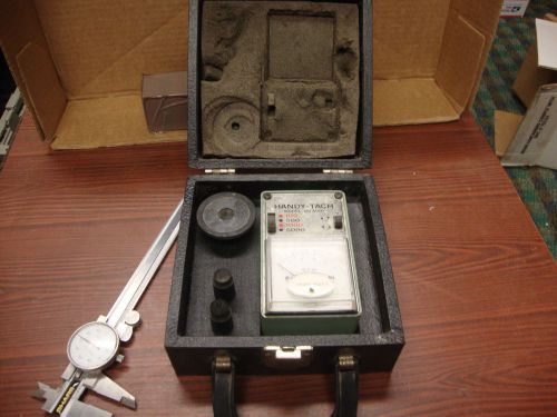 Tachometer hand held mechanical no batteries in own case for sale