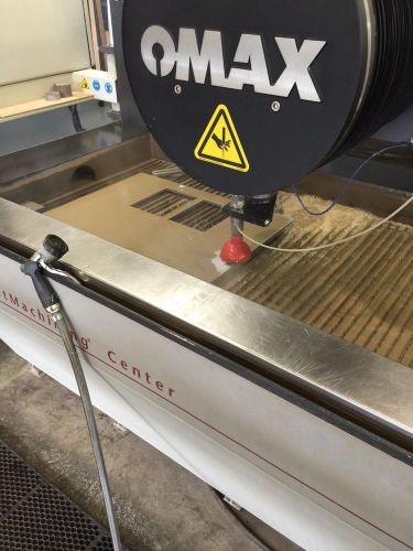 2007 omax 2652 abrasive waterjet cutting system (#1255) for sale
