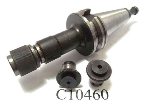 Valenite bt40 compression tension tapper w/2 series 1 tap collets  lot c10460 for sale