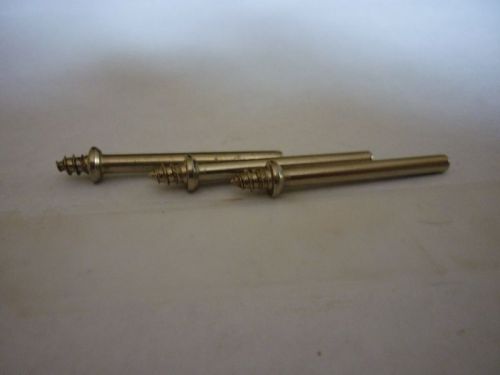 3 NEW MANDREL FOR ROTARY HAND PIECE, SCREW MENDREL USED WITH POLISHING WEELS