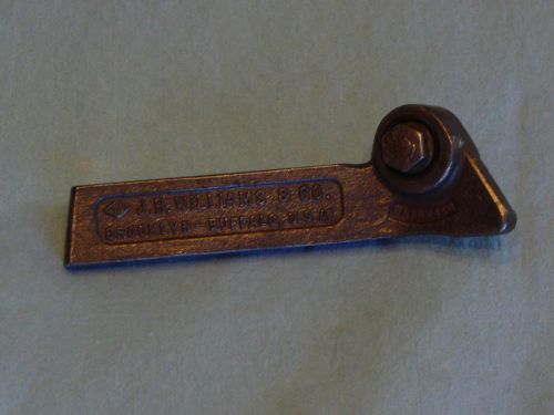 J.H.Williams &amp; Co Lathe part off tool No. 030-Right hand