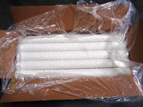 Lot of (15) fulflo honeycomb filter cartridge, 1-micron, 30&#034; double open end new for sale