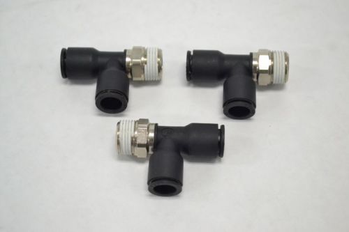 Lot 3 new legris 28-0180 tube to pipe adapter fitting 3/8in npt x 7/16in b257988 for sale