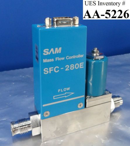 SAM SFC280E Mass Flow Controller RC-4V Ar 500 CCM used working