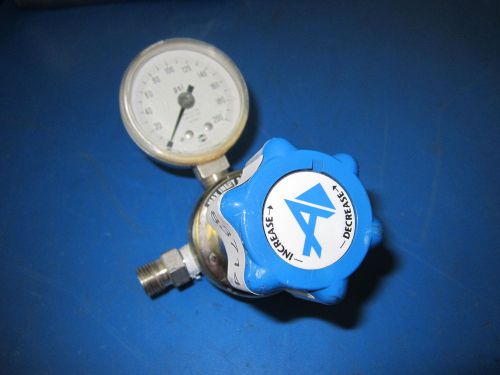 Advanced speciality gas air regulator model sg3810100 w gauge for sale