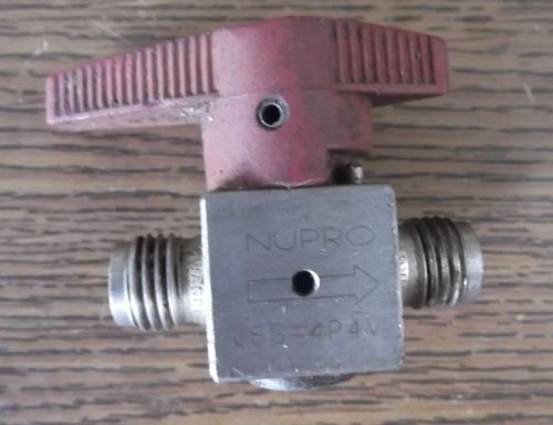 Nupro ss-4p4v valve for sale