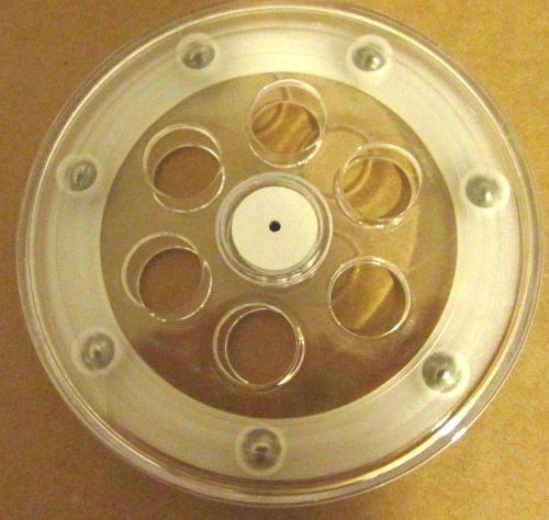5-1/2&#034; clear plastic lazy susan turntable quantity 1 for sale