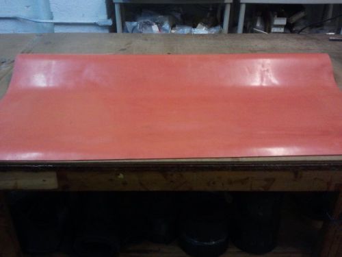 Red sbr rubber 1/4x48&#034;x12&#034; for sale