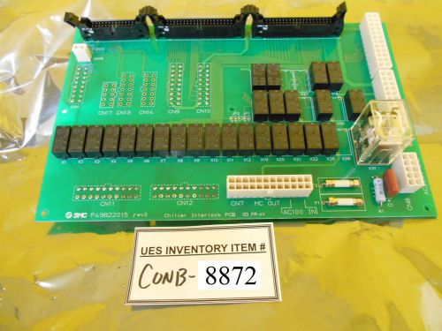 SMC P49822015 Chiller Interlock PCB Used