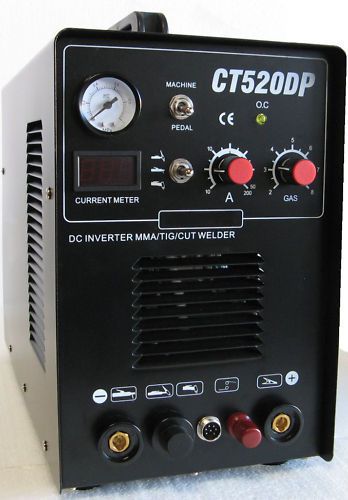 Simadre Plasma Cutter 520Dp Pilot Arc 50 Amp &amp; 200 Amp Tig Arc Mma Welder 2014