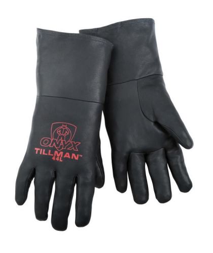 Tillman Medium  44M  Black Kidskn Tig Glv-Cd