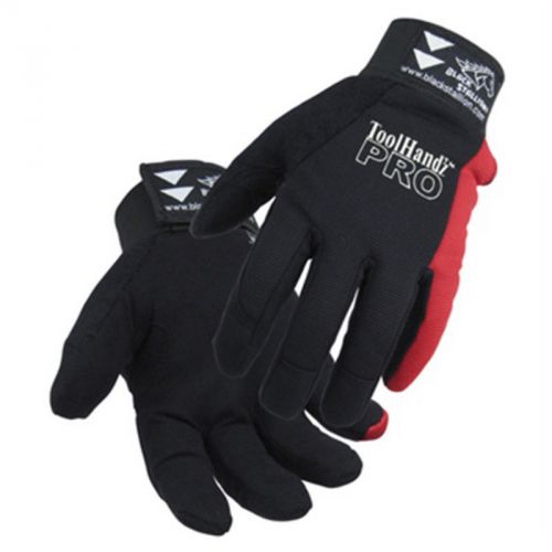 Revco ToolHandz 99PPRO-BLK Syn. Leather/Spandex Mechanic&#039;s Gloves, X-Large