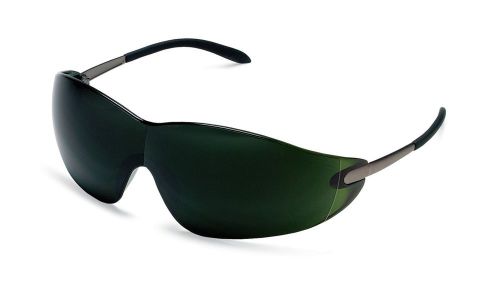S21150 blackjack safety glasses - green shade 5.0 welders lens w metal temples for sale