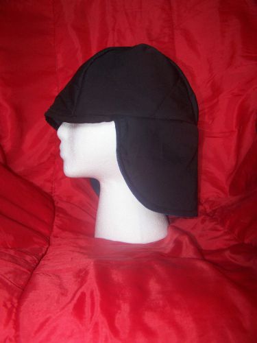 wELDING Cap--, all black----  with ear flaps...