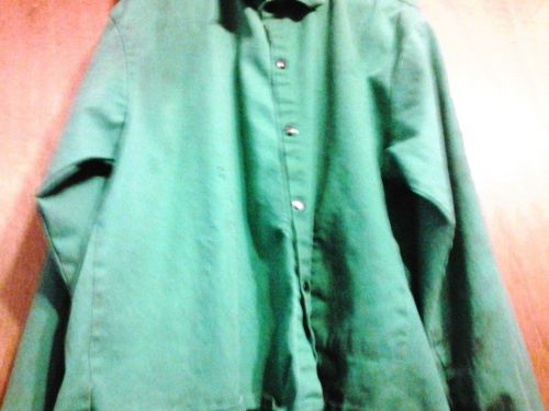 Revco Black Stallion Green FR Cotton Welding Jacket, 3X