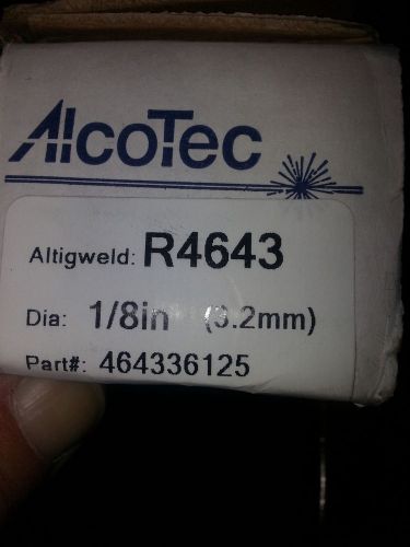 R4643 Alcotec 4643 Tig Rod 1/8&#034; dia. 36&#034; x 10lb box at less than 1/2 price