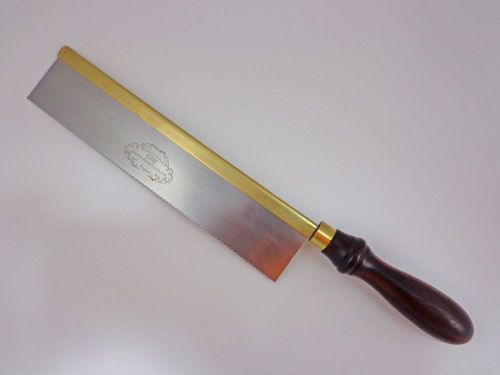 Crown (made in england 10&#034; gent dovetail saw with genuine rosewood handle for sale