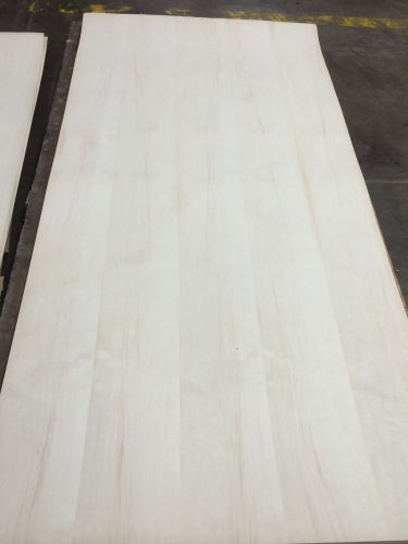 Wood veneer holly 48x98 1pc total 10mil paper backed &#034;exotic&#034; skid 519.3 for sale