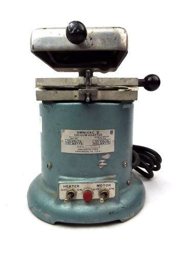 Omnidental omnivac v dental lab immediate heating suction vacuum former for sale