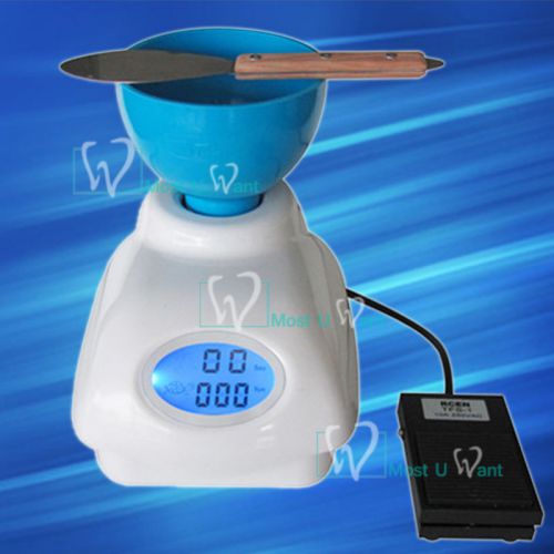 Dental lab mixer for mixing alginate die stone impression material 0~300rpm ce for sale