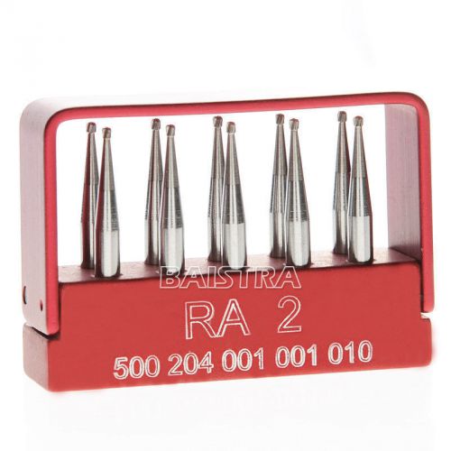 1 kit SBT Dental Tungsten steel Right Angle burs For Low speed Handpiece RA-2