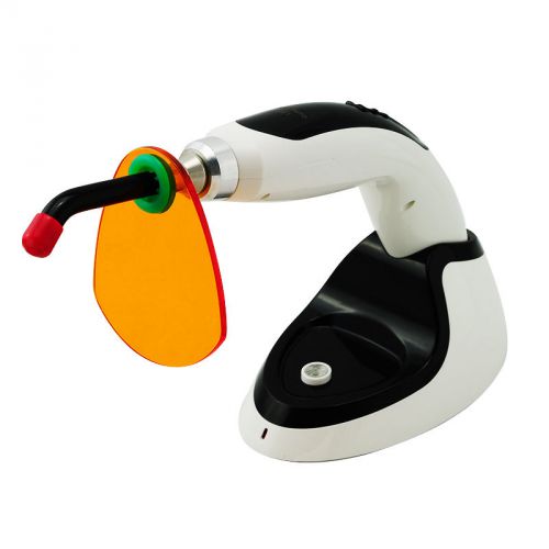 Wireless cordless led dental curing light lamp1200mw +teethwhitening accelerator for sale