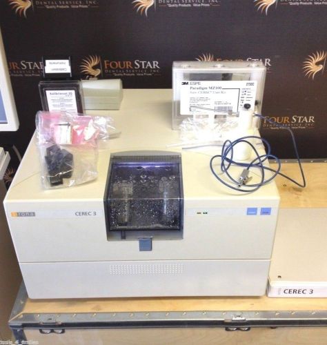 Sirona Cerec Compact Milling Unit (2005)  ONLY 412 Mills! 90-DAY PARTS WARRANTY